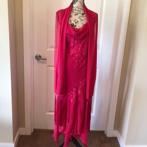 Andre dress with floral design